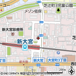 セブンイレブン奈良芝辻町店周辺の地図
