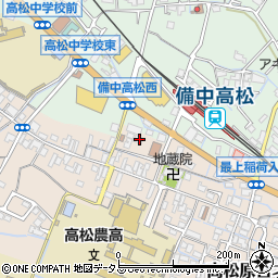 岡山県岡山市北区高松原古才246周辺の地図