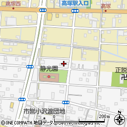 静岡県浜松市中央区小沢渡町1269周辺の地図