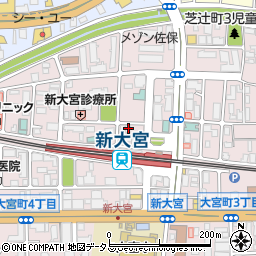 株式会社毎日新聞社　奈良支局周辺の地図