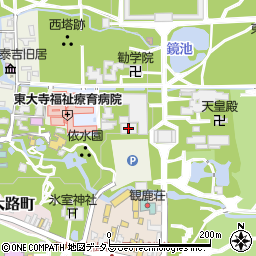 東大寺ミュージアム周辺の地図