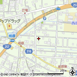 静岡県浜松市中央区篠原町21752周辺の地図