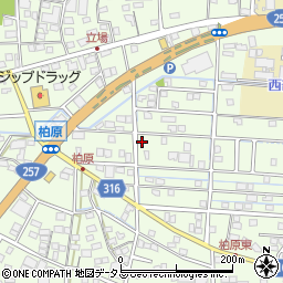 静岡県浜松市中央区篠原町21753周辺の地図