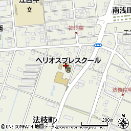 静岡県浜松市中央区法枝町125周辺の地図