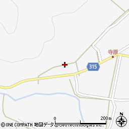 広島県山県郡北広島町寺原1184周辺の地図