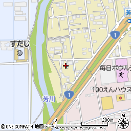 静岡県浜松市中央区芳川町901周辺の地図