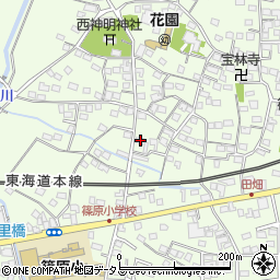 静岡県浜松市中央区篠原町9485周辺の地図