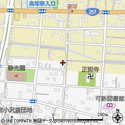 静岡県浜松市中央区小沢渡町1259周辺の地図