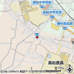 岡山県岡山市北区高松原古才224周辺の地図