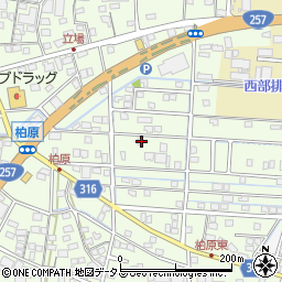 静岡県浜松市中央区篠原町21748周辺の地図