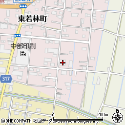 静岡県浜松市中央区東若林町1564周辺の地図