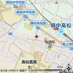岡山県岡山市北区高松原古才244周辺の地図
