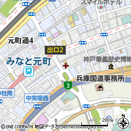 セブンイレブン神戸栄町通３丁目店周辺の地図
