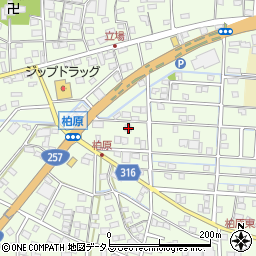 静岡県浜松市中央区篠原町21760周辺の地図