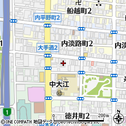大阪外語専門学校周辺の地図
