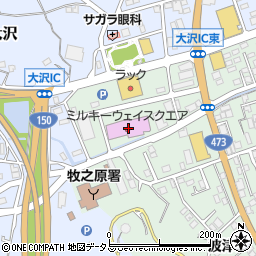 静岡県牧之原市波津3丁目11周辺の地図