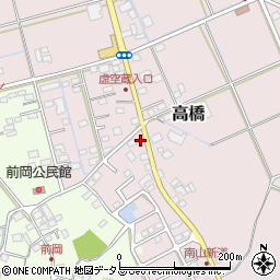 静岡県菊川市高橋3831周辺の地図