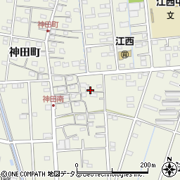静岡県浜松市中央区神田町727周辺の地図