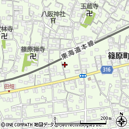 静岡県浜松市中央区篠原町3962周辺の地図