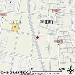 静岡県浜松市中央区神田町1018周辺の地図