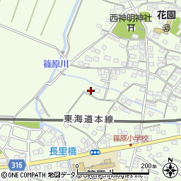 静岡県浜松市中央区篠原町9661周辺の地図