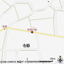 寺原中央周辺の地図