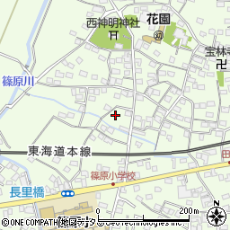 静岡県浜松市中央区篠原町9627周辺の地図