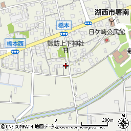 静岡県湖西市新居町浜名951周辺の地図