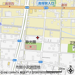 静岡県浜松市中央区小沢渡町1270周辺の地図