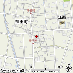 静岡県浜松市中央区神田町885周辺の地図
