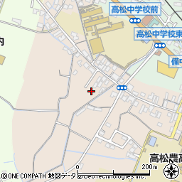 岡山県岡山市北区高松原古才46周辺の地図