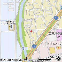 静岡県浜松市中央区芳川町903周辺の地図