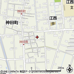 静岡県浜松市中央区神田町728周辺の地図