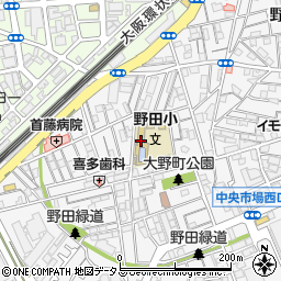 大阪市立野田小学校周辺の地図