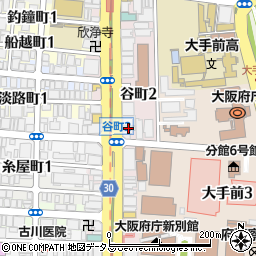 焼肉ライク 天満橋店周辺の地図