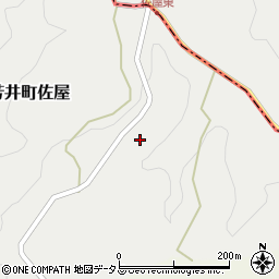 岡山県井原市芳井町佐屋142周辺の地図