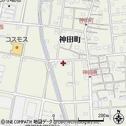 静岡県浜松市中央区神田町1014周辺の地図