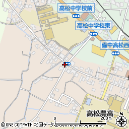 岡山県岡山市北区高松原古才225周辺の地図