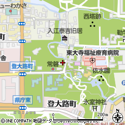 奈良県奈良市水門町65周辺の地図