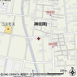 静岡県浜松市中央区神田町1015周辺の地図