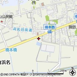 静岡県湖西市新居町浜名1284周辺の地図