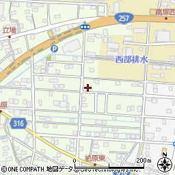 静岡県浜松市中央区篠原町21711周辺の地図