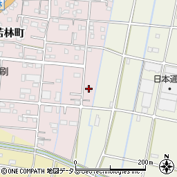 静岡県浜松市中央区東若林町1587周辺の地図