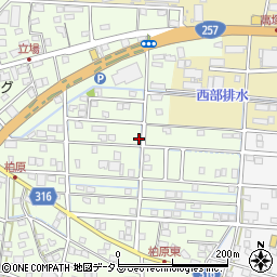 静岡県浜松市中央区篠原町21707周辺の地図