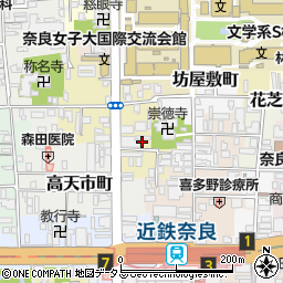 奈良県牛乳協会周辺の地図