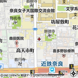 奈良県林業会館周辺の地図