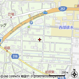 静岡県浜松市中央区篠原町21706周辺の地図