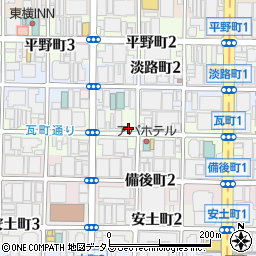 831LAB 本町店周辺の地図