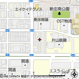 株式会社愛善商会　東大阪営業所周辺の地図