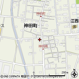 静岡県浜松市中央区神田町1050周辺の地図